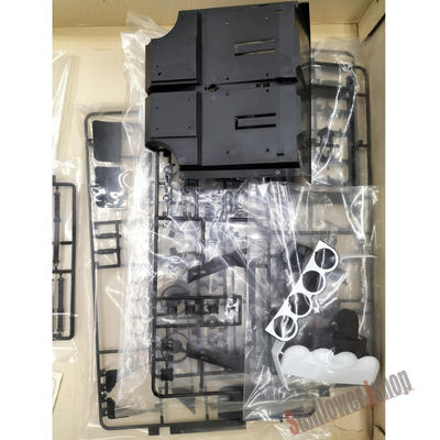 Nihon Mokei Lancia Stratos HF 1/10 Scale Motorized Plastic Model Kit with Box