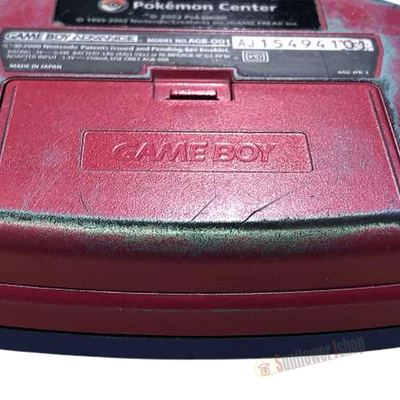 Nintendo Game Boy Advance AGB-001 Pokémon Center Exclusive Kyogre Edition Japan Rare