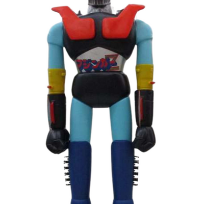 Popy Jumbo Machinder Mazinger Z 1973 with Box – Vintage Giant Robot Figure Opened