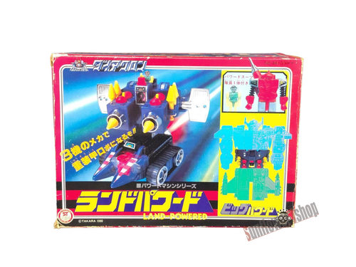 Takara Diaclone Land Powered 1980 Diecast Robot Vehicle Figure Japan Vintage Toy