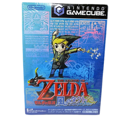 The Legend of Zelda: The Wind Waker (Nintendo GameCube, Japan) – Japanese Import – Complete in Box – 2002 Classic Adventure Game Unopened