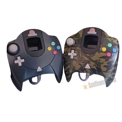 Sega Dreamcast Controller Set Carbon Fiber & Camo Dreamcast Direct Limited Edition Japan