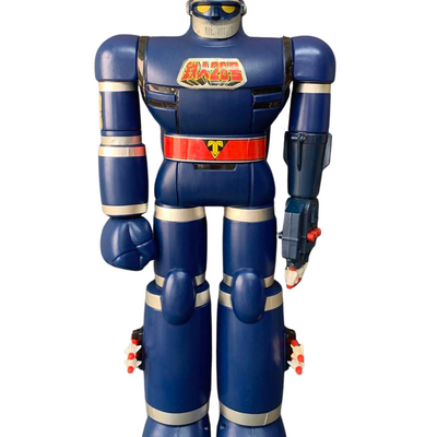 Vintage 1980 Popy Jumbo Machinder Tetsujin 28 FX Iron Man Robot Figure Japan Rare