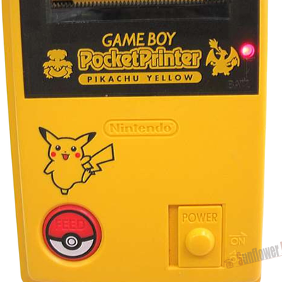 Nintendo Game Boy Pocket Printer Pikachu Yellow MGB-007 Pokémon Center Japan Rare