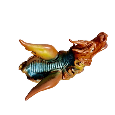 Bullmark Retro Sofubi Dodongo Brown Variant | Rare Vintage Kaiju Toy Japan M1 Marmit
