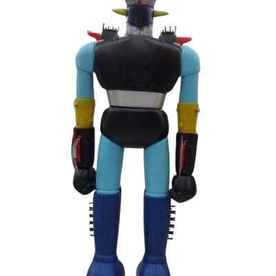 Popy Jumbo Machinder Mazinger Z 1973 with Box – Vintage Giant Robot Figure Opened