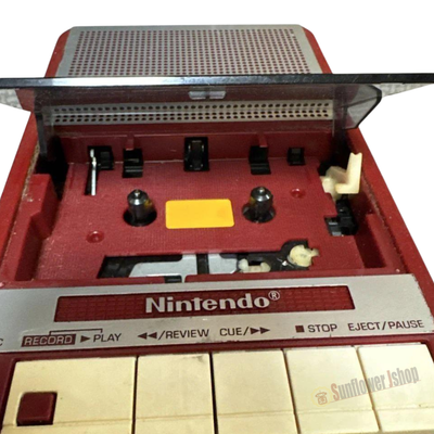 Nintendo Data Recorder HVC-008 Famicom Japan Vintage Cassette Drive Tested Works Rare
