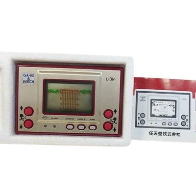 Nintendo Game & Watch Lion LN-08 (1981) Gold Series – Complete in Box – Vintage Handheld