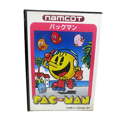 Namco Pac-Man (Famicom, 1984) Hard Case – Complete in Box (CIB) – Vintage Retro Game