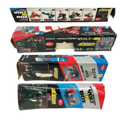 Popy Popynica DX Soul of Chogokin Voltes V Volt In Box Retro Japan Robot (Parts Missing)