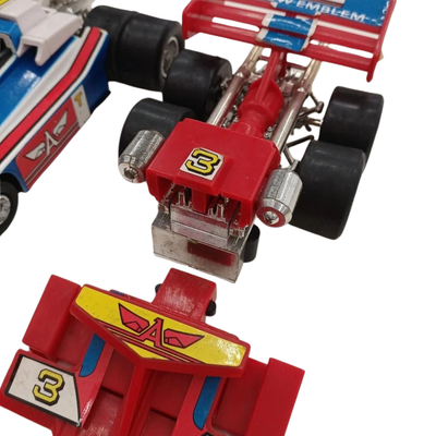POPINICA PB‑37 DX Arrow Emblem Super Alloy Grand Prix Hawk Vintage Toy Car Japan
