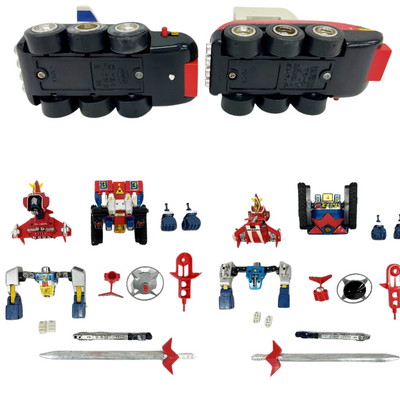 Popy Popynica DX Soul of Chogokin Voltes V Volt In Box Retro Japan Robot (Parts Missing)