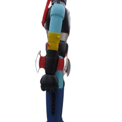 Popy Jumbo Machinder Mazinger Z 1973 with Box – Vintage Giant Robot Figure Opened
