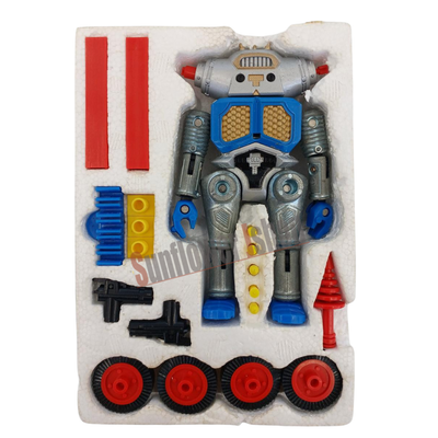 Vintage Ark King Joe Space Robot Diecast Figure Japan 1970s Chogokin Style Toy