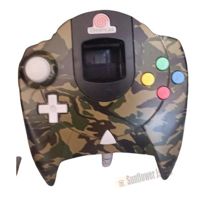 Sega Dreamcast Controller Set Carbon Fiber & Camo Dreamcast Direct Limited Edition Japan