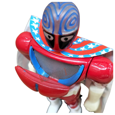Vintage Popy Chogokin GA-45 Kageman Kage Star Diecast Figure with Box Japan 1970