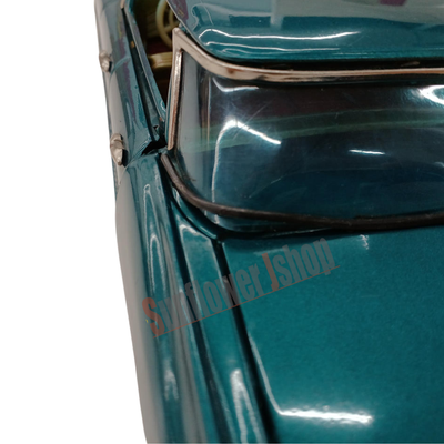 Bandai Baby Cadillac Sedan Tin Toy Car Vintage Battery Operated Vehicle with Box
