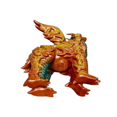 Bullmark Retro Sofubi Dodongo Brown Variant | Rare Vintage Kaiju Toy Japan M1 Marmit