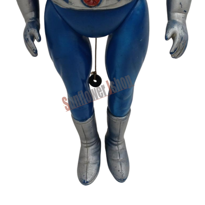 Vintage Masudaya Kamen Rider V3 Talking Pull String Figure Soft Vinyl Toy Rare