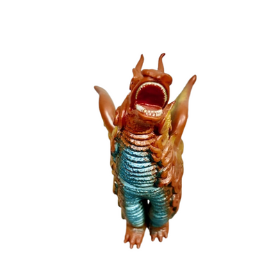 Bullmark Retro Sofubi Dodongo Brown Variant | Rare Vintage Kaiju Toy Japan M1 Marmit