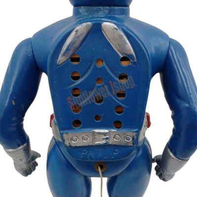 Vintage Masudaya Kamen Rider V3 Talking Pull String Figure Soft Vinyl Toy Rare