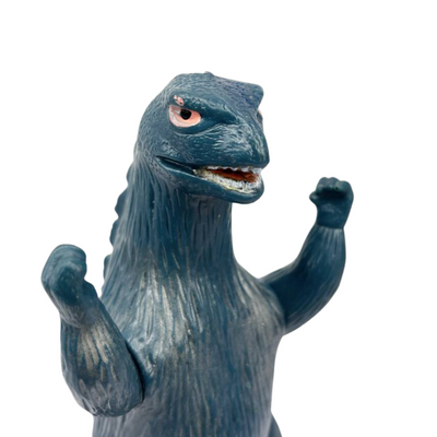 Vintage 1966 Marusan Toho Godzilla Sofubi Vinyl Figure – 22cm Retro Kaiju w/ Stamp