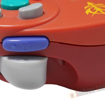 Nintendo GameCube WaveBird Wireless Controller Char Aznable Zeon Red Limited Japan Rare