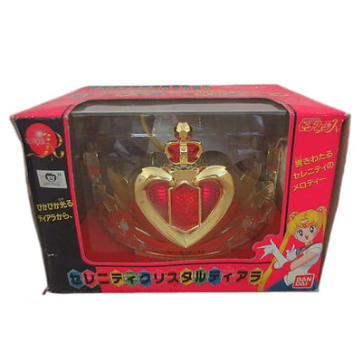 Vintage 1993 Bandai Sailor Moon R Serenity Crystal Tiara – Light & Sound Cosplay Crown