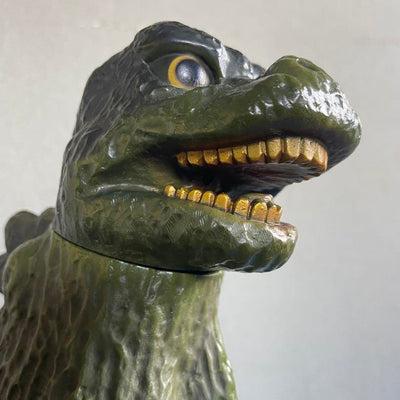 Vintage Popy Jumbo Machinder Godzilla 1970s Toho Japan Rare Soft Vinyl Figure Toy