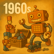 Treasure Box Filled with Nostalgic from the 1960s