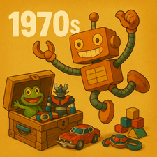 A Treasure Box Filled with Nostalgic  from the 1970s