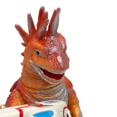 Bullmark Mogunezun Soft Vinyl Figure Ultraman Jack Kaiju MAT Vehicle Toy Japan