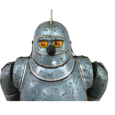Tetsujin 28 Tin Toy by Nomura Toy Japan – Vintage Wind-Up Robot Retro Anime Figure