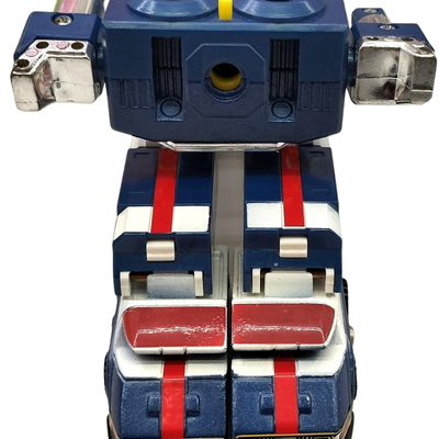 Popy Armored Fleet Dairugger XV Vintage Combining Robot Toy Die-cast Japan 1980s