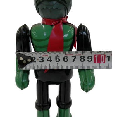 Billiken Shokai Kamen Rider Tin Wind-Up Toy Vintage 1990s Japan Tokusatsu Hero w/ Box