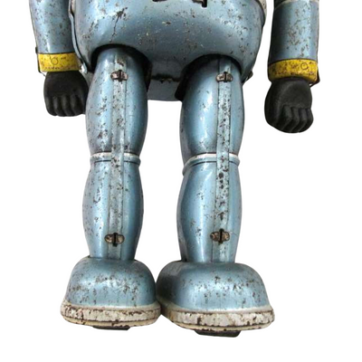 Tetsujin 28 Tin Toy by Nomura Toy Japan – Vintage Wind-Up Robot Retro Anime Figure