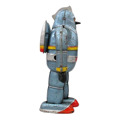 Tetsujin 28 Tin Toy by Nomura Toy Japan – Vintage Wind-Up Robot Retro Anime Figure