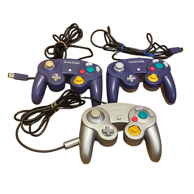 Nintendo GameCube Console Set+7 Mario Games+3 Controllers+Memory Cards+JP Import