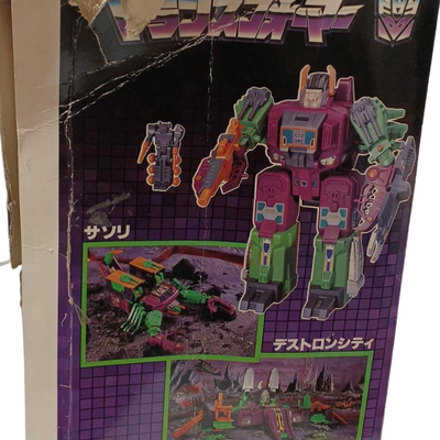 Takara Transformers Headmasters Scorponok D-93 MegaZarak Vintage G1 Japan Toy