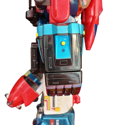 Popy Armored Fleet Dairugger XV Vintage Combining Robot Toy Die-cast Japan 1980s