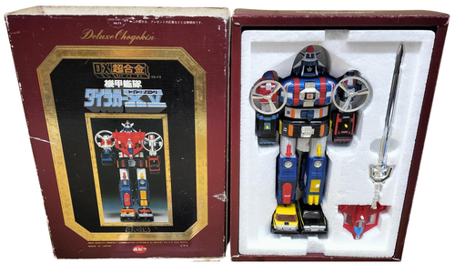 Popy DX Chogokin Dairugger XV Voltron Vehicle Force Diecast Robot Toy Japan