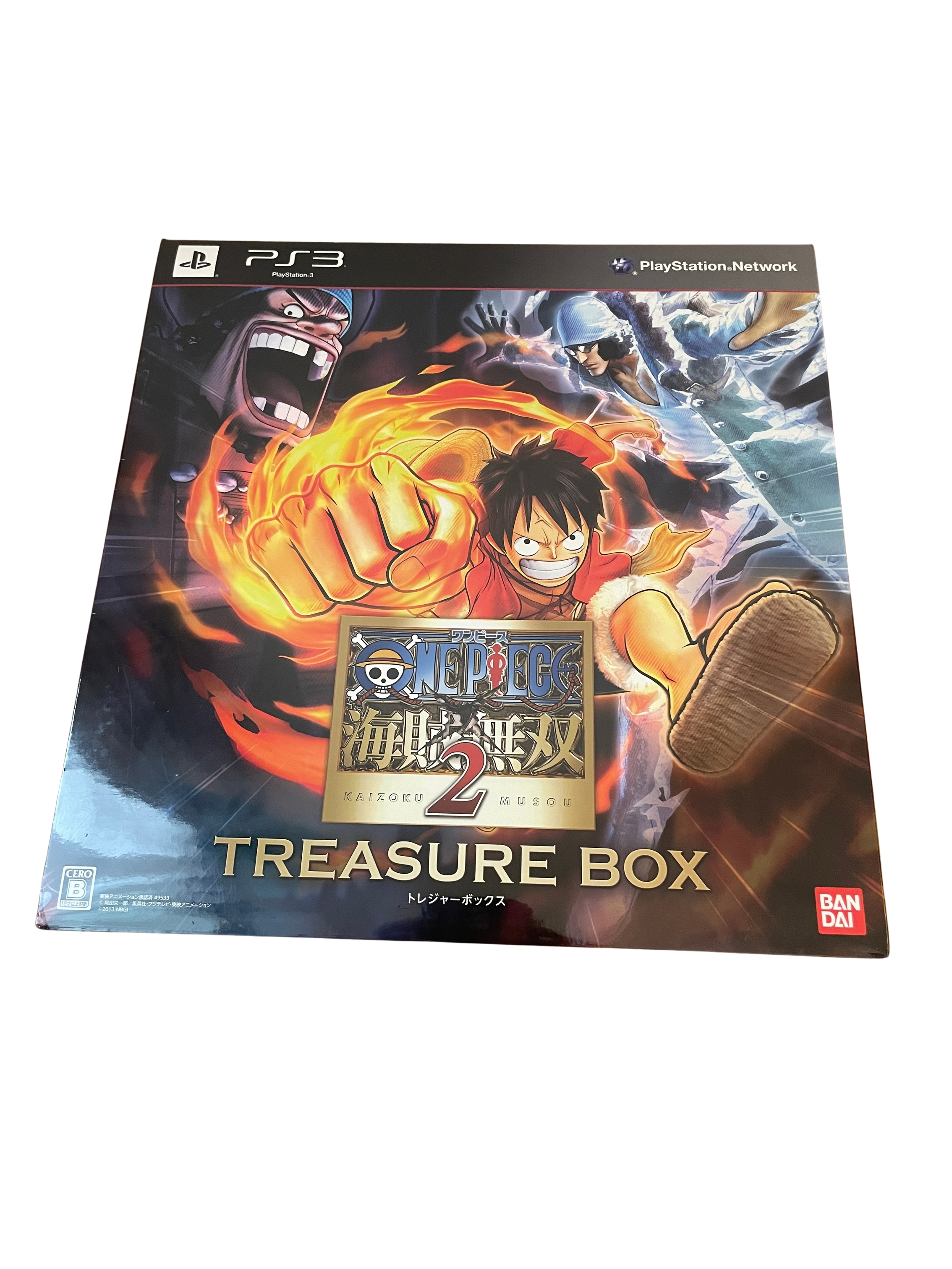 One Piece Kaizoku Musou 2 Treasure Box PS3 Japan Collector's Edition NBGI-00061