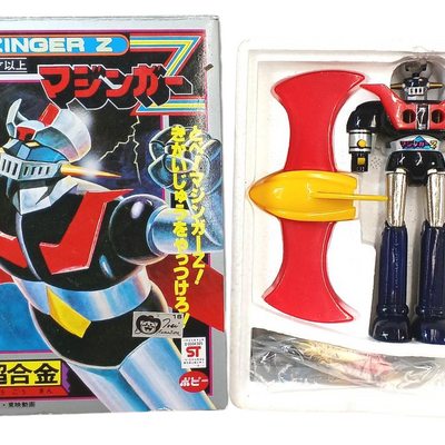 Popy GA-01 Mazinger Z Diecast Figure 1974 – Vintage Bandai Chogokin Robot Toy