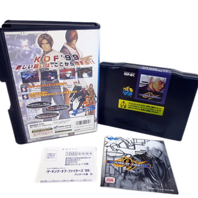 The King of Fighters '99: Millennium Battle – Neo Geo AES ROM Cartridge – Complete in Box (CIB)