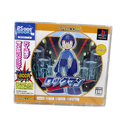 Mega Man (PS1, Capcom) – PS one Books Reprint – Japanese Import – Action Game – Complete in Box