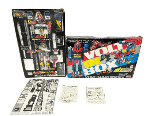 Popy Popynica DX Soul of Chogokin Voltes V Volt In Box Retro Japan Robot (Parts Missing)