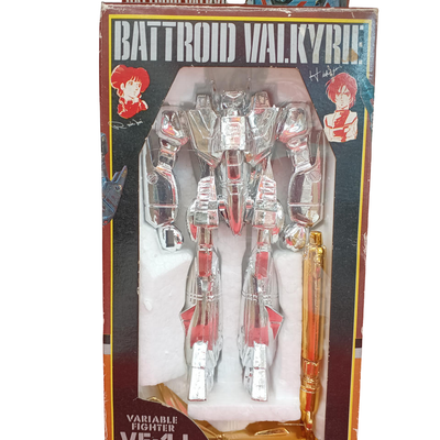 Takatoku Macross Battroid Valkyrie VF-1J Variable Fighter Vintage Figure Boxed