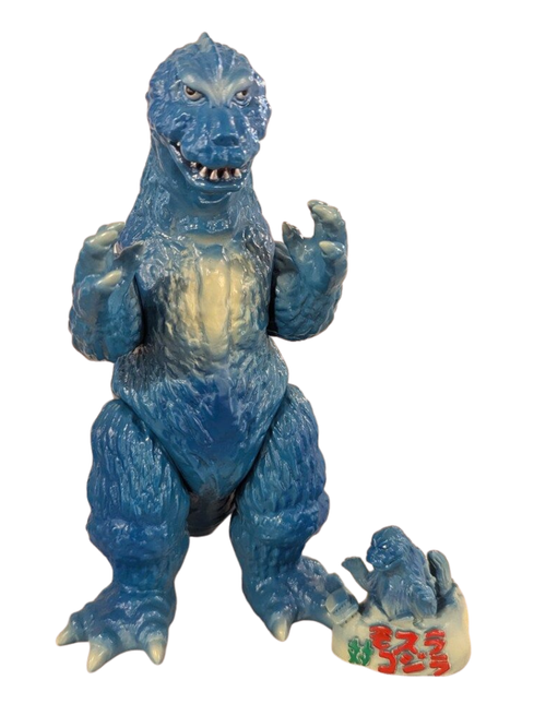 Pilot Ace Godzilla 1964 Kaiju Dynamite Series Light Blue Vinyl WF 2006 Limited Edition Sofubi Japan