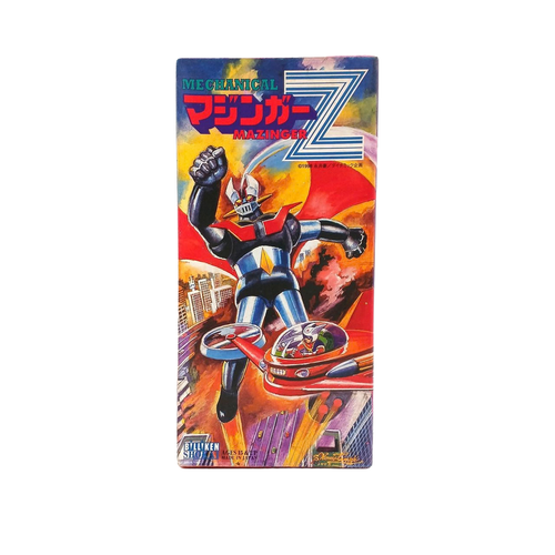Billiken Shokai Mazinger Z Mechanical Tin Toy Figure Vintage Go Nagai Japan