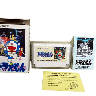 Doraemon (Famicom, 1986) by Hudson Soft – Complete in Box – Japanese Exclusive